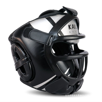 Poksikiiver täiskasvanutele ja lastele, tegelik võitluspea kaitse Sanda Muay Thai poksivõistluspea kaitsekate ahvi näo Sanda kaitsekiiver