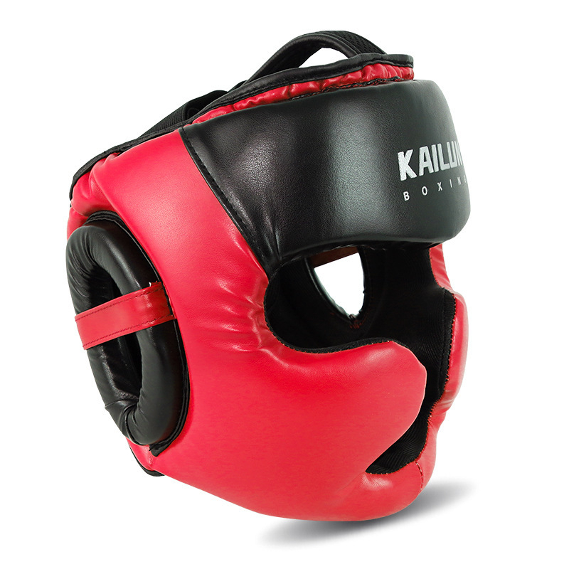 Poksikiiver täiskasvanutele ja lastele, tegelik võitluspea kaitse Sanda Muay Thai poksivõistluspea kaitsekate ahvi näo Sanda kaitsekiiver