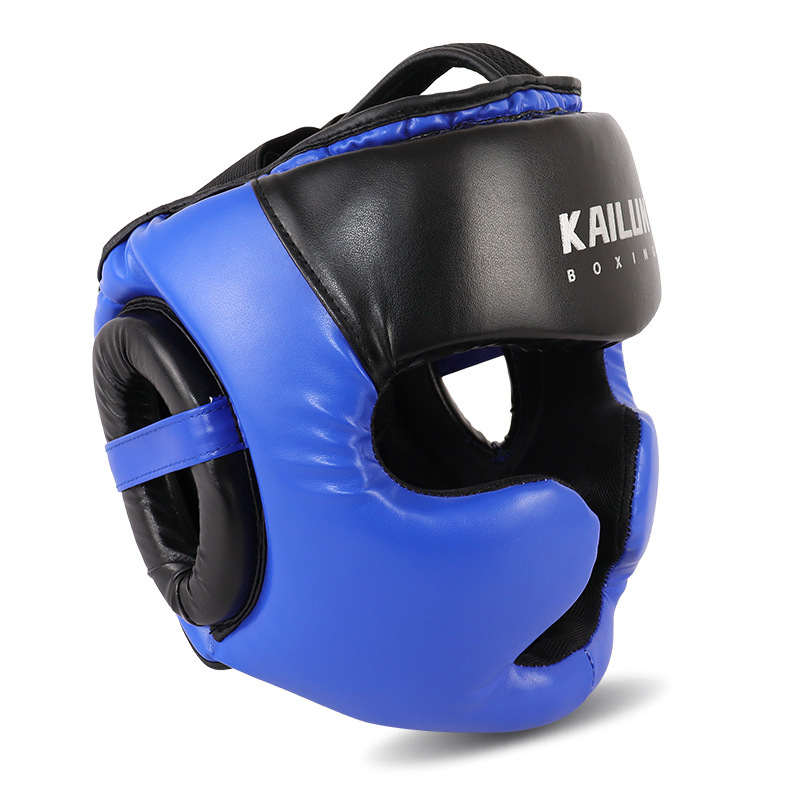 Poksikiiver täiskasvanutele ja lastele, tegelik võitluspea kaitse Sanda Muay Thai poksivõistluspea kaitsekate ahvi näo Sanda kaitsekiiver