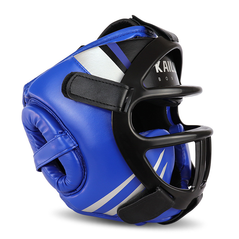 Poksikiiver täiskasvanutele ja lastele, tegelik võitluspea kaitse Sanda Muay Thai poksivõistluspea kaitsekate ahvi näo Sanda kaitsekiiver