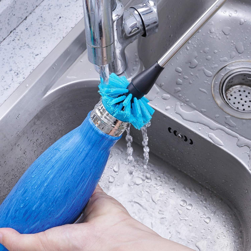 Perie de curățare multifuncțională pentru filtru de acvariu, din oțel inoxidabil de înaltă calitate, direct din fabrică, cupă din lână de nailon