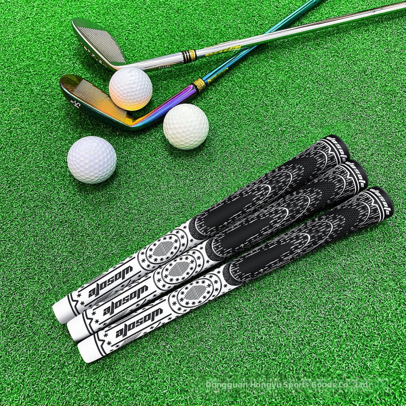 Nová golfová žehlička, gumová rukoväť s bavlnenou niťou, cvičebná palica, farba, protišmyková, štandardná, stredná veľkosť