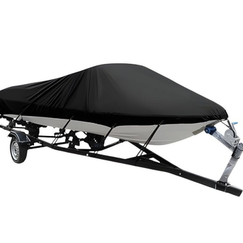 Piiriülene kuum Amazon eBay must paadikate hõbedane jahikate 190T veekindel paadikate V-kujuline paadikate autoriided