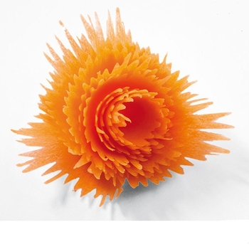 Τεμαχιστής κουζίνας, Κόφτης λουλουδιών με σπειροειδή χωνί, Τρίφτης χωνιού, Ρολό λουλουδιών, Σπειροειδής τεμαχιστής