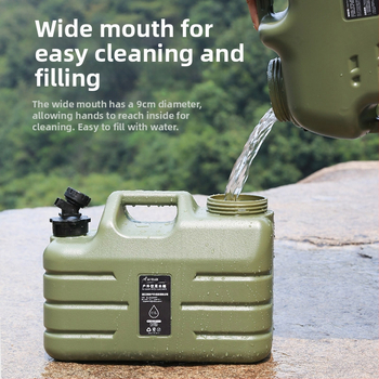 Κουβάς Oran Food Grade για υπαίθριες δραστηριότητες, κάμπινγκ, στρογγυλός, φορητός, νιπτήρας νερού, πολλαπλών χρήσεων, αποθήκευση νερού για πικνίκ