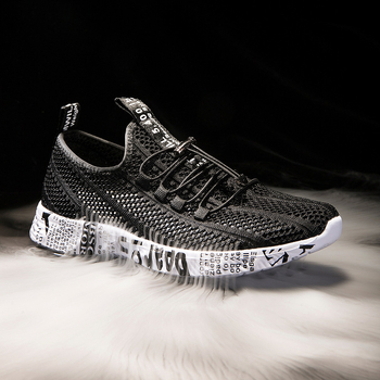 Férfi cipők, nagy méretű, hálós anyagból, nyári, új, kültéri gázlócipők, könnyű, lélegző, lazy net cipők