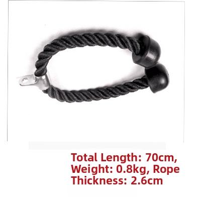 Аксесоари за фитнес оборудване Gantry, дръжка на въже с по-ниско налягане, единична глава, двойна глава, въже за тренировка на трицепс