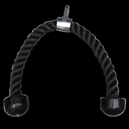 Gantry fitneso įrangos priedai rankenos virvė žemesnio slėgio vienos galvutės dvigubos galvutės virvė tricepso treniruočių virvė