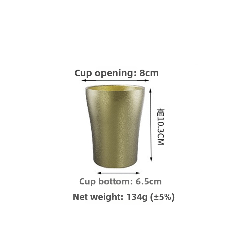 Retro ipari stílusú söröspohár, 304 rozsdamentes acél bögre, háztartási vizespohár, kreatív, kopott, kültéri kempingpohár