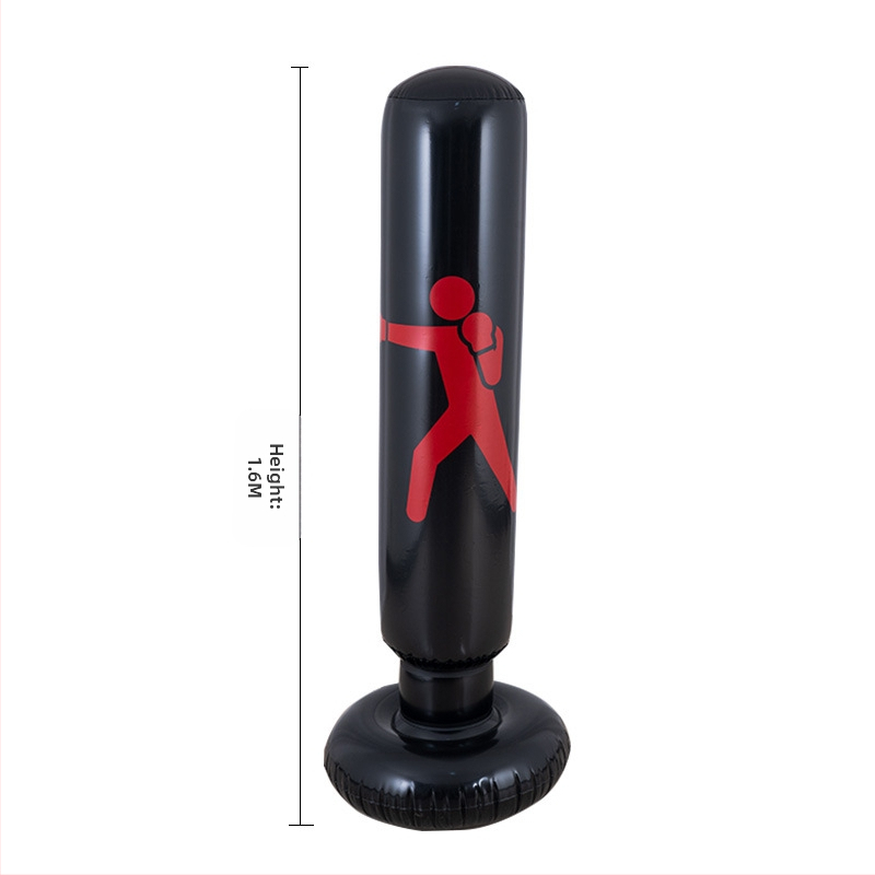 Νέο δερμάτινο φουσκωτό κολόνα πυγμαχίας με εντυπωσιακή στήλη, παιδικό κάθετο κολόνα πυγμαχίας, παιχνίδι αερισμού γυμναστικής