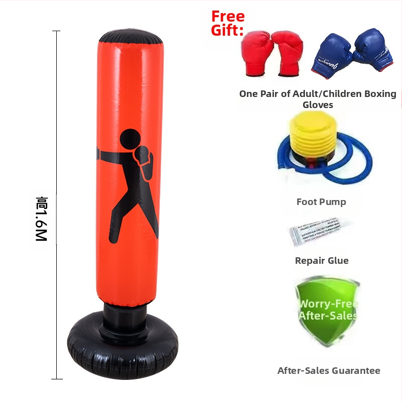 Νέο δερμάτινο φουσκωτό κολόνα πυγμαχίας με εντυπωσιακή στήλη, παιδικό κάθετο κολόνα πυγμαχίας, παιχνίδι αερισμού γυμναστικής