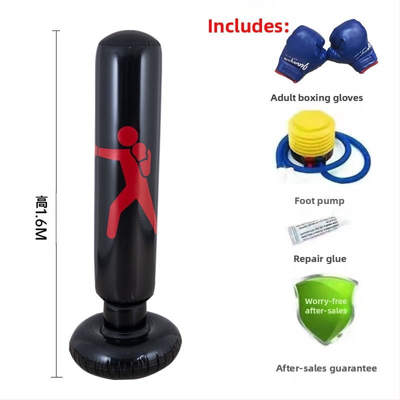 Νέο δερμάτινο φουσκωτό κολόνα πυγμαχίας με εντυπωσιακή στήλη, παιδικό κάθετο κολόνα πυγμαχίας, παιχνίδι αερισμού γυμναστικής