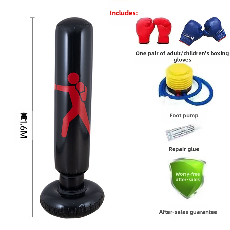 Νέο δερμάτινο φουσκωτό κολόνα πυγμαχίας με εντυπωσιακή στήλη, παιδικό κάθετο κολόνα πυγμαχίας, παιχνίδι αερισμού γυμναστικής