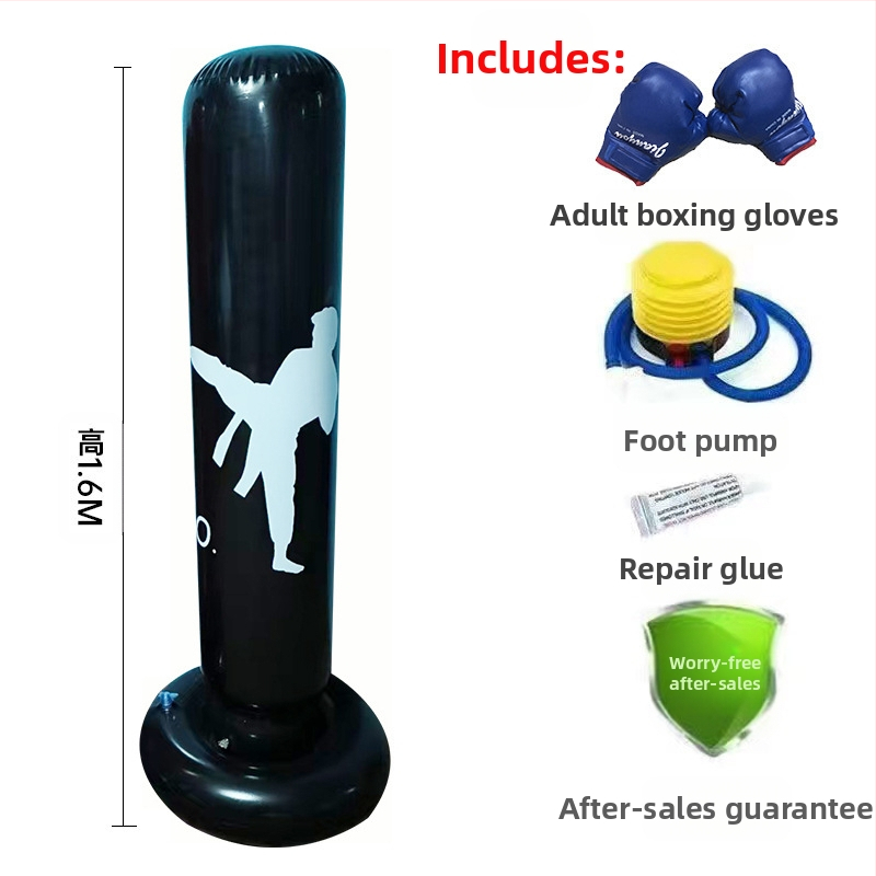 Νέο δερμάτινο φουσκωτό κολόνα πυγμαχίας με εντυπωσιακή στήλη, παιδικό κάθετο κολόνα πυγμαχίας, παιχνίδι αερισμού γυμναστικής