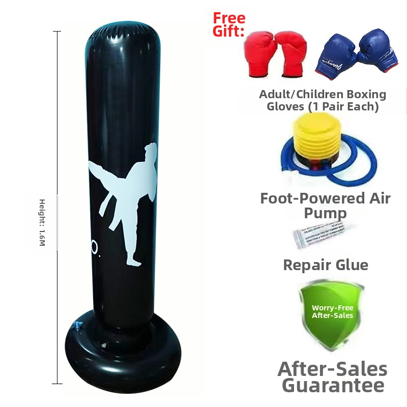 Νέο δερμάτινο φουσκωτό κολόνα πυγμαχίας με εντυπωσιακή στήλη, παιδικό κάθετο κολόνα πυγμαχίας, παιχνίδι αερισμού γυμναστικής