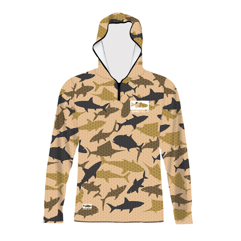 Meeste piiriülene pluss-suuruses päikesekaitseülikond kapuutsiga, pikkade varrukatega, hingav, õhuke, sportlik ja vabaaja Amazon Print