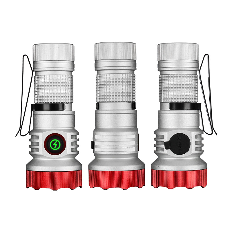 Határokon átnyúló új, hordozható, kompakt, újratölthető XPG zseblámpa gyöngyök emelik ki a vészhelyzeti nagy hatótávolságú farokmágneses vonzerőt