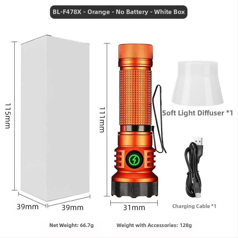 Határokon átnyúló új, hordozható, kompakt, újratölthető XPG zseblámpa gyöngyök emelik ki a vészhelyzeti nagy hatótávolságú farokmágneses vonzerőt