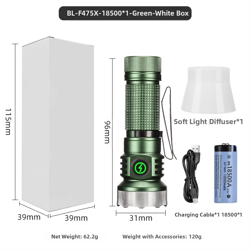 Határokon átnyúló új, hordozható, kompakt, újratölthető XPG zseblámpa gyöngyök emelik ki a vészhelyzeti nagy hatótávolságú farokmágneses vonzerőt
