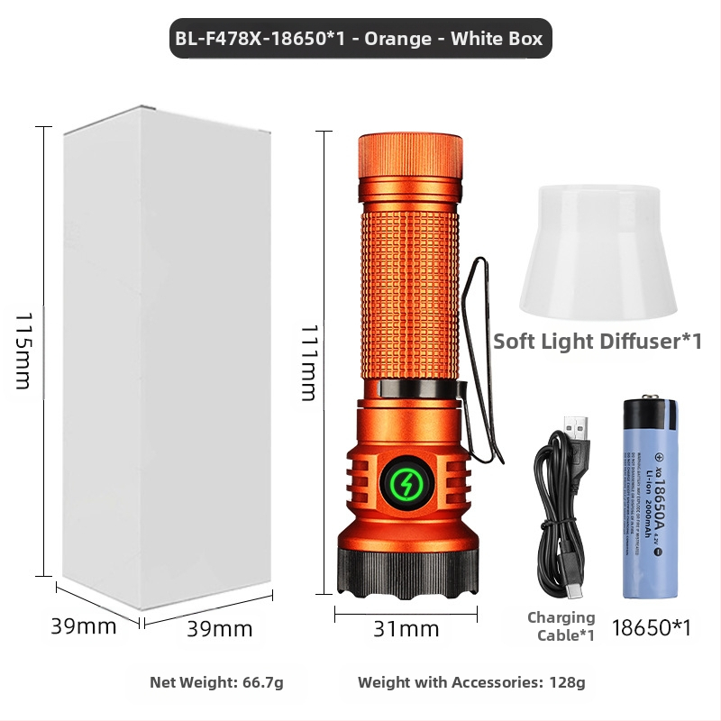 Határokon átnyúló új, hordozható, kompakt, újratölthető XPG zseblámpa gyöngyök emelik ki a vészhelyzeti nagy hatótávolságú farokmágneses vonzerőt