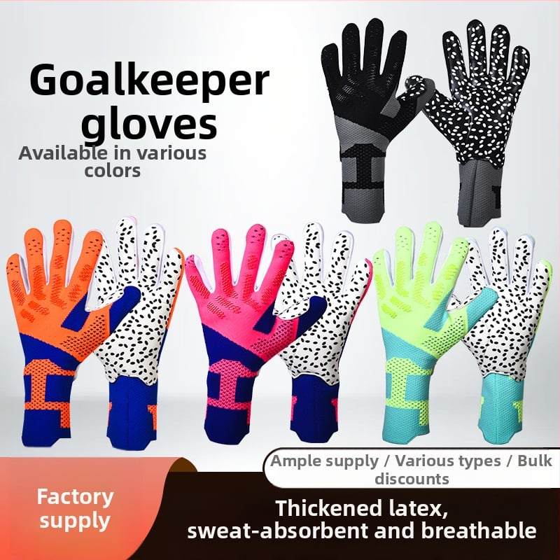 Vaikų suaugusiųjų futbolo vartininko pirštų apsauga, sustorinta latekso futbolo vartininko pirštinės, treniruočių žaidimas, sportas