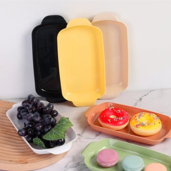 Rizses tányér, grill tányér, forró edény, éttermi étel, különleges téglalap alakú műanyag tányér, kereskedelmi háztartási rizses tányér, binaurális