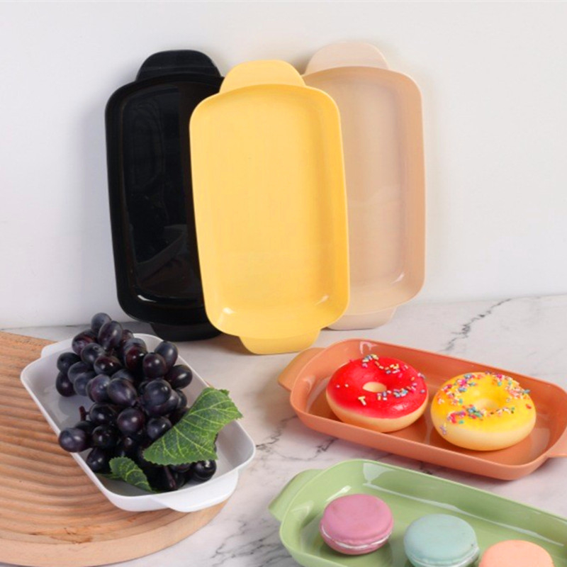 Rizses tányér, grill tányér, forró edény, éttermi étel, különleges téglalap alakú műanyag tányér, kereskedelmi háztartási rizses tányér, binaurális