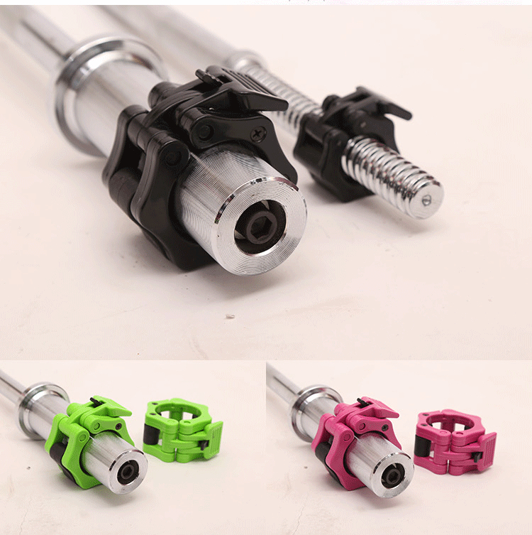 Щипка за щанга за дъмбели с бърза закопчалка, пружина 2.5 см, 5 см, олимпийска щанга с бърза закопчалка