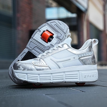 Laste kiusamisjalatsid poistele ja tüdrukutele, topeltrattaga, õpilastele mõeldud spordirulluisud, kõndimisrulluisud, nähtamatud uisud