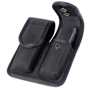 Kiváló minőségű, öntött, dupla rugalmas csattal, függőleges, vízszintes tárolás akár 2,25 hüvelykes munkaövig