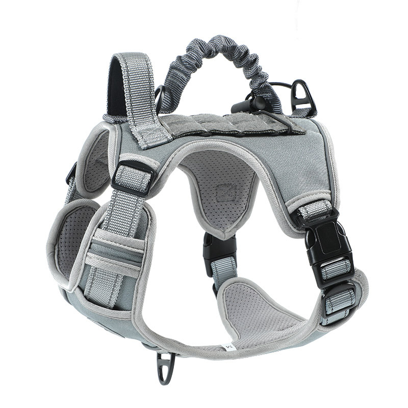 Amazon Tactical Vest kültéri edzőrobbanásbiztos mellkasi heveder Taktikai mellkasi heveder Mellény stílusú kisállat póráz