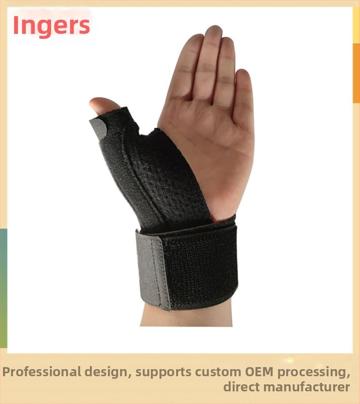 Kaitsevarustuse hulgimüügi tootjad spordikäe pöidlakaitse fikseeritud surve randme ema käe tugi vasak ja parem käsi universaalne