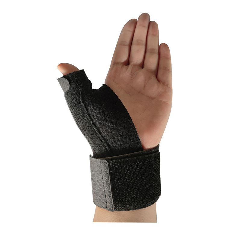 Kaitsevarustuse hulgimüügi tootjad spordikäe pöidlakaitse fikseeritud surve randme ema käe tugi vasak ja parem käsi universaalne
