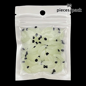 Tarpvalstybinis „Luya“ masalas, panardintas į duonos kirminą, PVC bioninis lervas, raudongalvis minkštas masalas, netikro masalo pakuotė, didmeninė prekyba