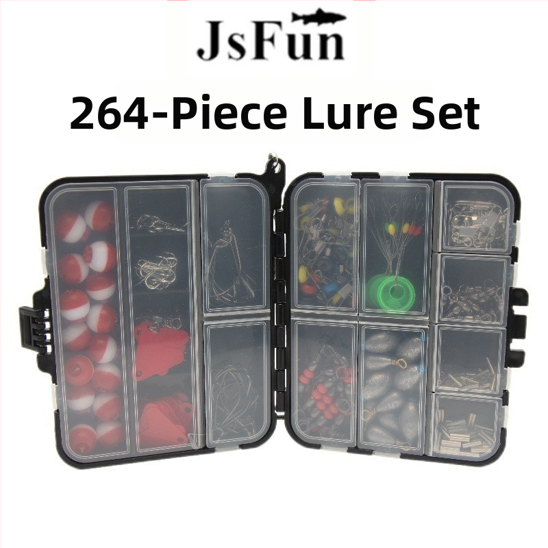 Външна търговия 264 аксесоари костюм стръв манивела кука куршум олово космически боб риболов на открито трансграничен едро