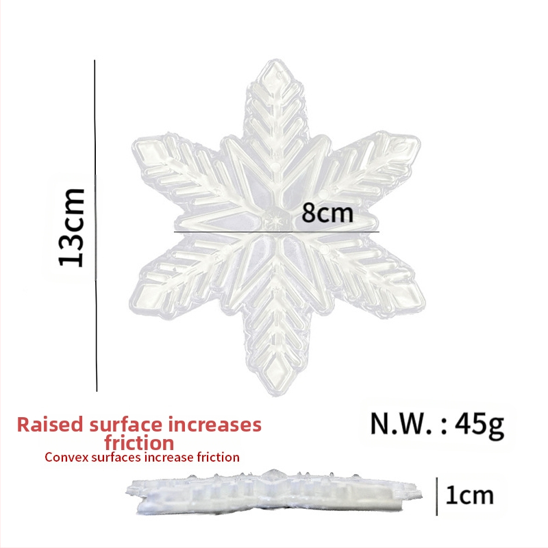 Piiriüleselt laos olevad uued välistingimustes kasutatavad lumelaua lumehelveste libisemisvastased kleebised imporditud materjalist kulumiskindlast lauamatist