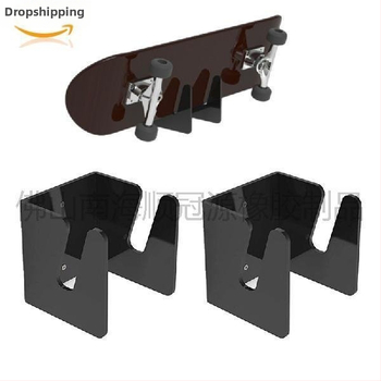 Akrüülist rula-tõukeratta vitriin seinale kinnitatav tõukeratta hoiuriiul rula teki longboardi seinariiul