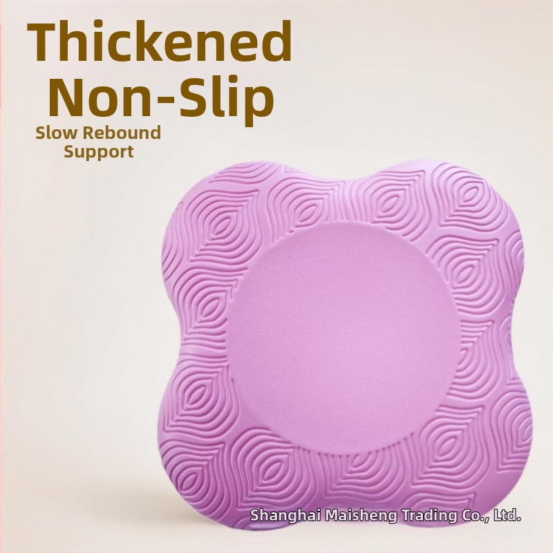 Jóga térdelő szőnyeg határokon átnyúló gyártó vastagított lapos szőnyeg térdvédő hordozható könyökvédő TPE egyensúlytámasztó pad