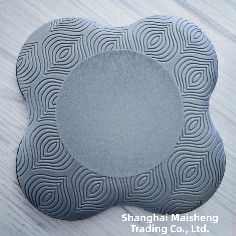 Jóga térdelő szőnyeg határokon átnyúló gyártó vastagított lapos szőnyeg térdvédő hordozható könyökvédő TPE egyensúlytámasztó pad