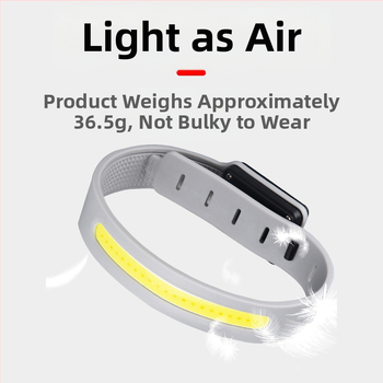 Vandeniui atsparus įkraunamas nešiojamas naktinio bėgimo rankos čiurnos saugos žibintas lauko naktinės žvejybos žibintas dviračių žibintas ilgo nuotolio įspėjamasis žibintas