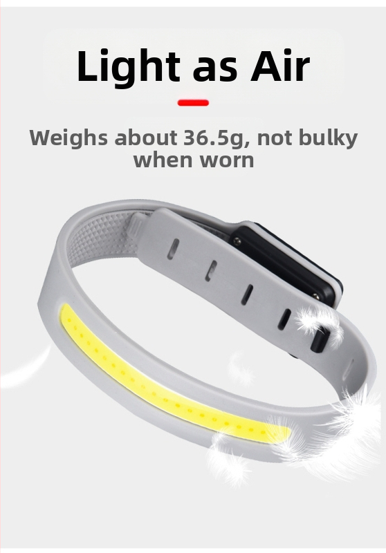 Vandeniui atsparus įkraunamas nešiojamas naktinio bėgimo rankos čiurnos saugos žibintas lauko naktinės žvejybos žibintas dviračių žibintas ilgo nuotolio įspėjamasis žibintas