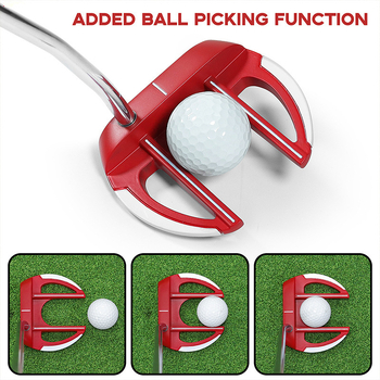 Νέο κάλυμμα κεφαλής άξονα από κράμα ψευδαργύρου και χάλυβα για γκολφ, μαύρο