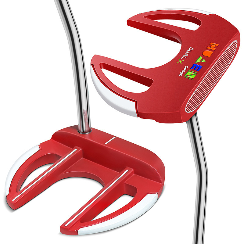 Νέο κάλυμμα κεφαλής άξονα από κράμα ψευδαργύρου και χάλυβα για γκολφ, μαύρο