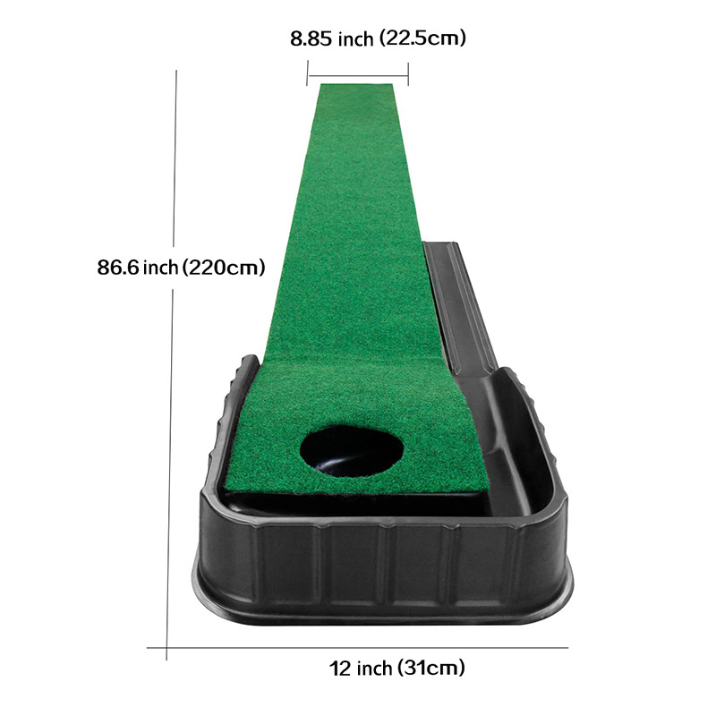 Tréningová deka na golfové puttery, tréningová deka, tréningová deka na golfové puttery, tréningová podložka na cvičenie v interiéri, tráva Fruit Ridge