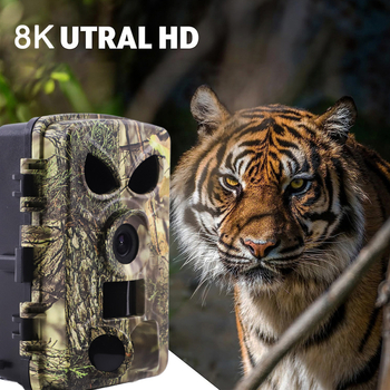 wifi версия на ловна камера hd инфрачервена камера 8K външна нощна визия водоустойчива инфрачервена ловна камера за откриване на движение