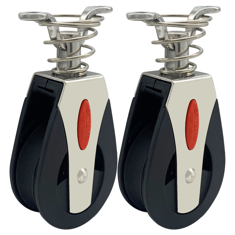 Висящо колело/пластмасова ролка ABS с лагер/найлонова водеща ролка за въже/скоба за въже, аксесоари за морски хардуер