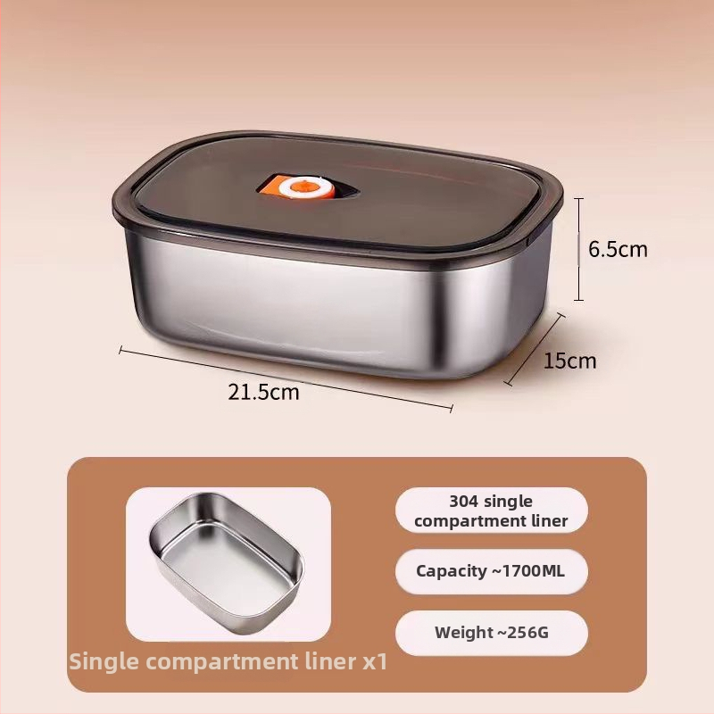 304 rozsdamentes acél ebéddoboz iroda 2024 új mikrohullámú sütővel melegíthető felnőtt nagy kapacitású ebéddoboz étkezéssel
