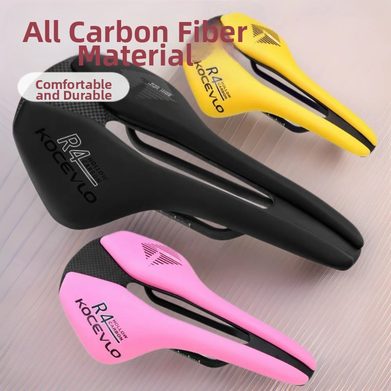 KOCEVLO visiškai anglies pluošto dviračio pagalvėlė plento dviračiui, kalnų dviračiui, odinei jojimo pagalvėlei