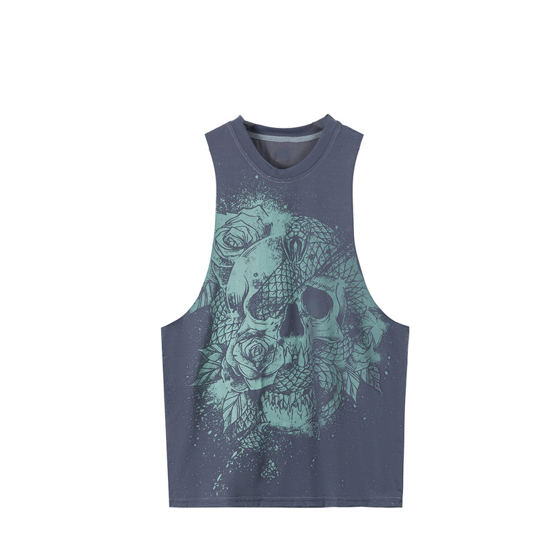 YOUNGLA Ameerika suvine uus meeste vest Jogger jõusaali spordivarustus varrukateta T-särk topp