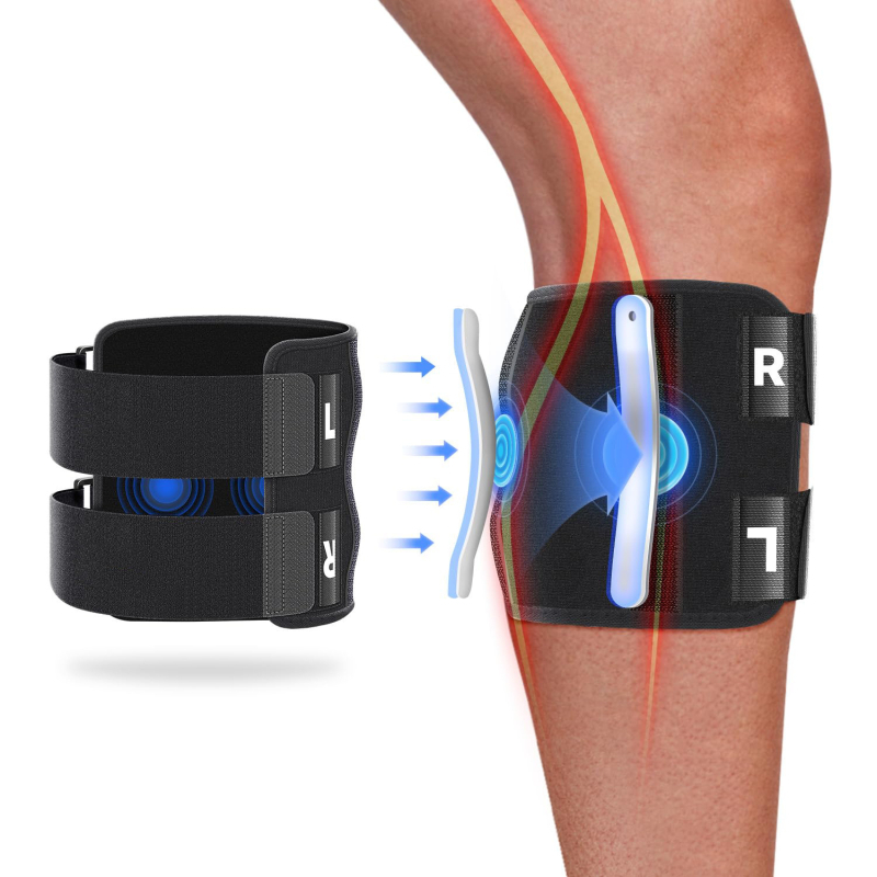 Tarpvalstybinis sportinis įtvaras, reguliuojamas blauzdų apsaugos diržas, suspaudimo malšinimas, sėdimojo nervo kojų diskomfortas, kojų apsauga